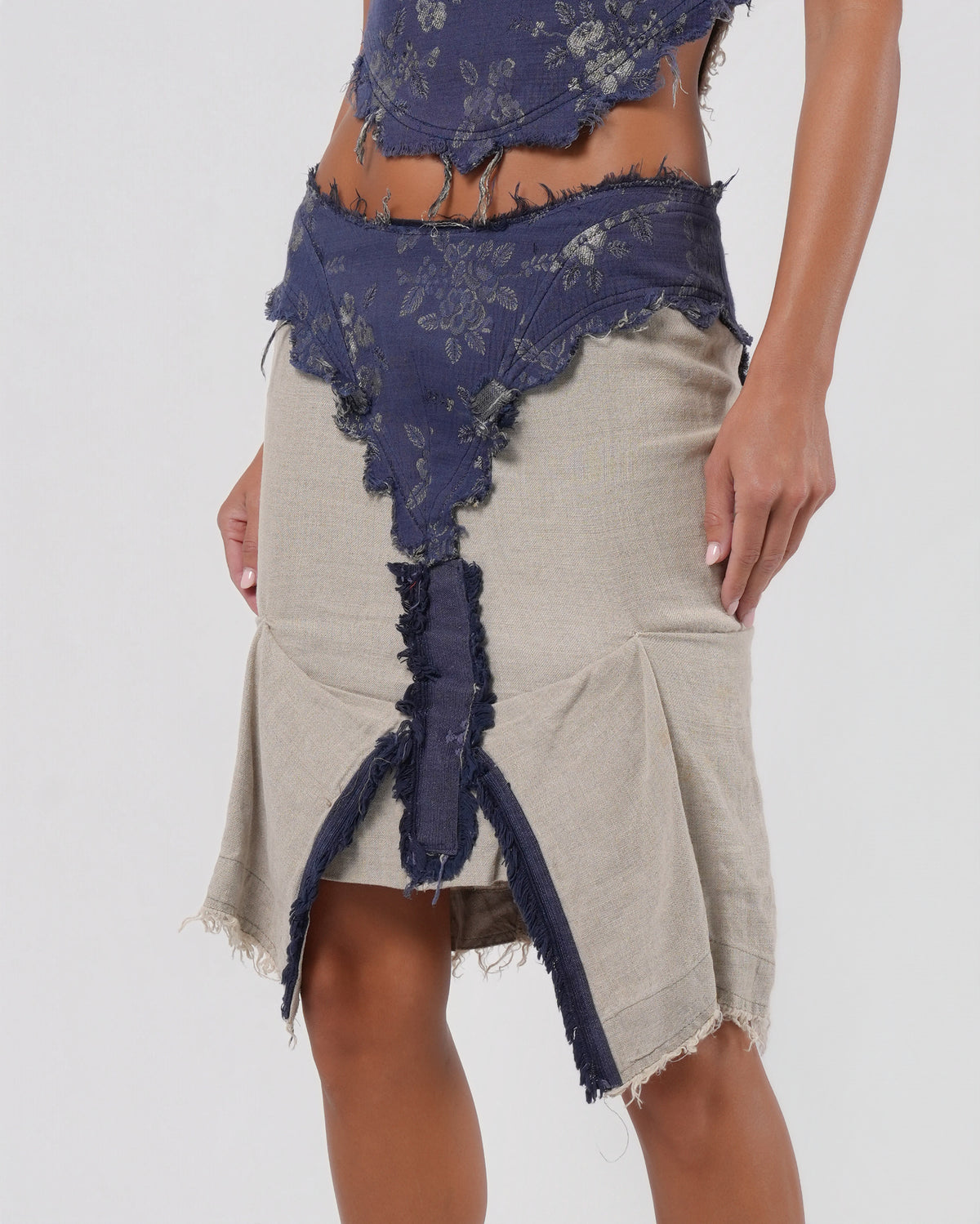 SS 1998 "Tied To The Mast" Top And Skirt Set