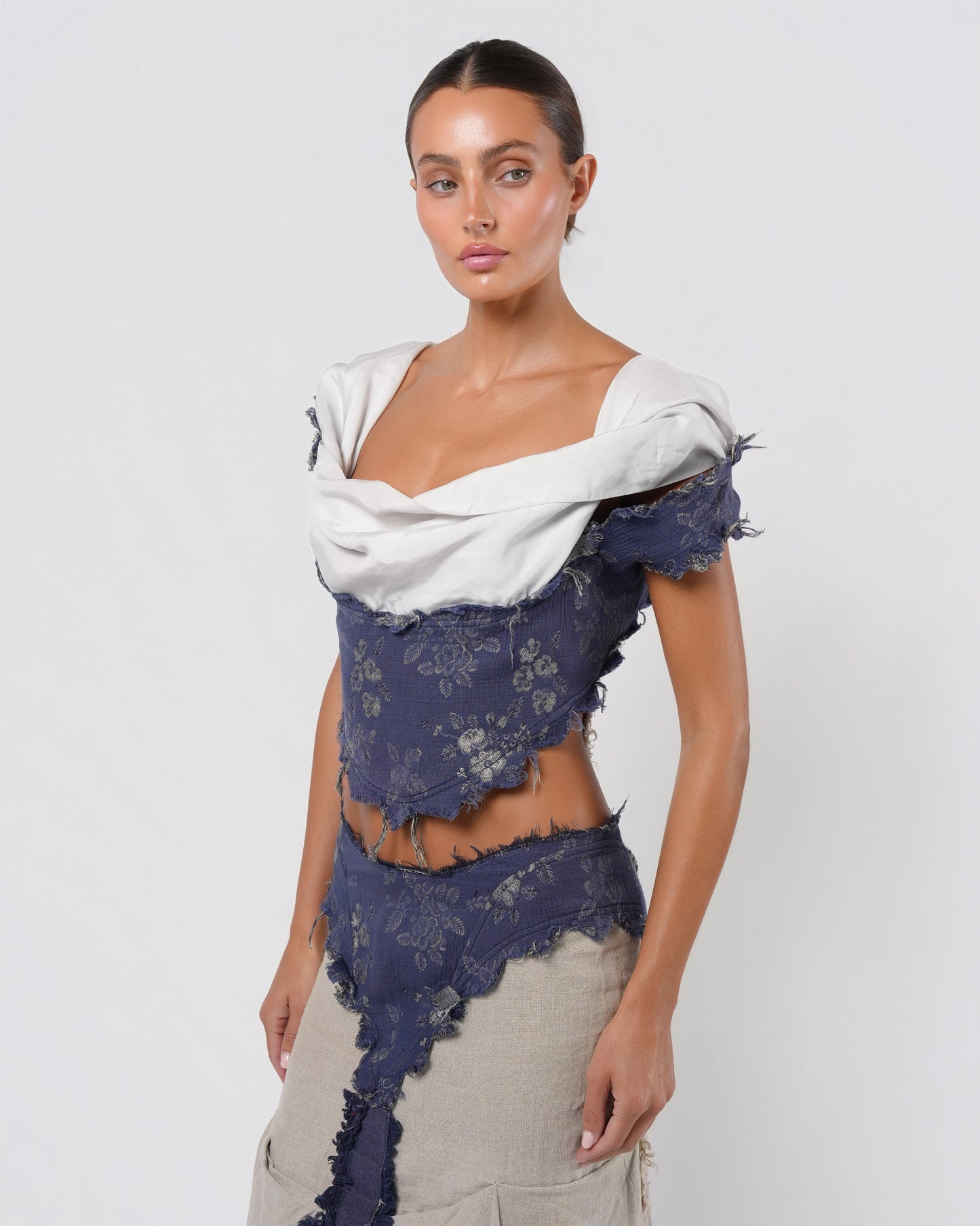 SS 1998 "Tied To The Mast" Top And Skirt Set