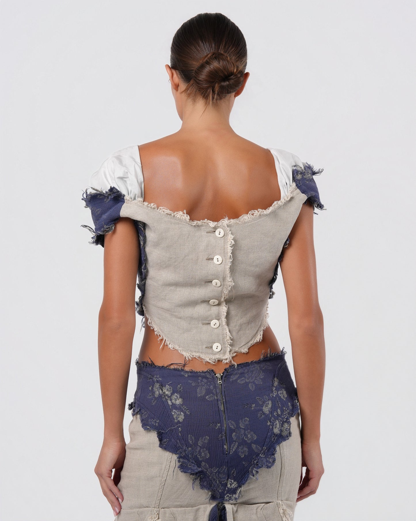 SS 1998 "Tied To The Mast" Top And Skirt Set