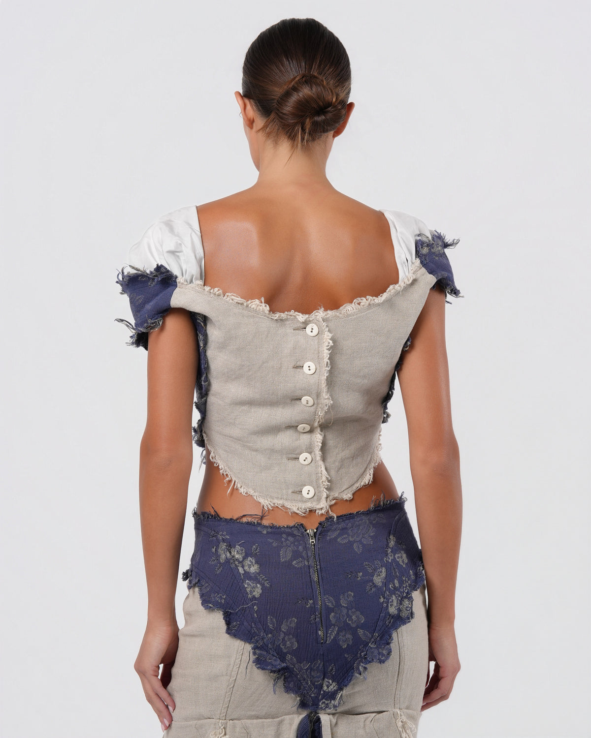 SS 1998 "Tied To The Mast" Top And Skirt Set