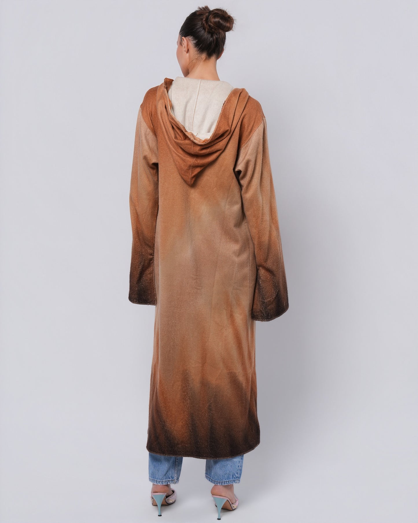 Karl Lagerfeld Era FW 1999 Cashmere Hooded Coat