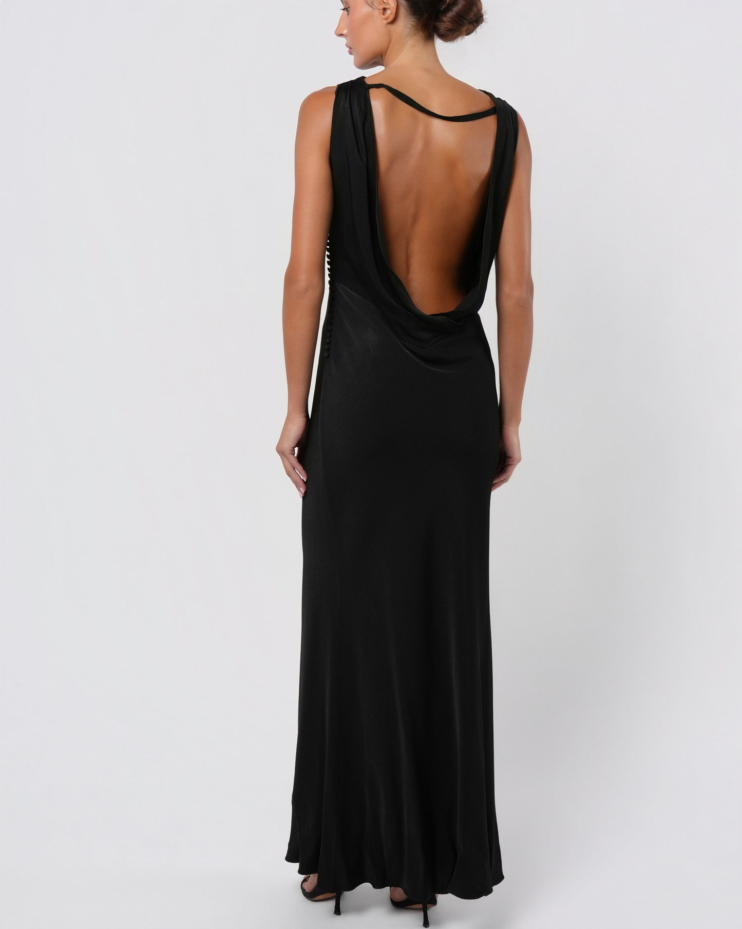 SS 2004 Brooch Embellished Gown
