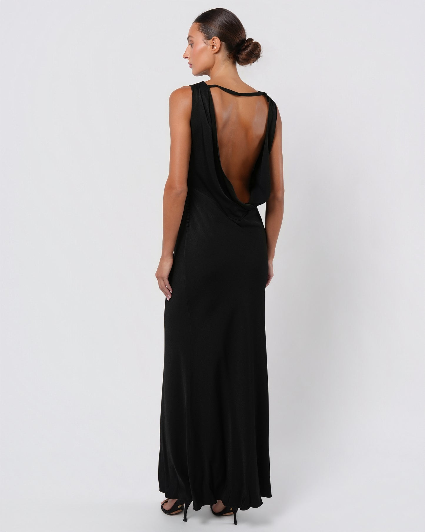 SS 2004 Brooch Embellished Gown