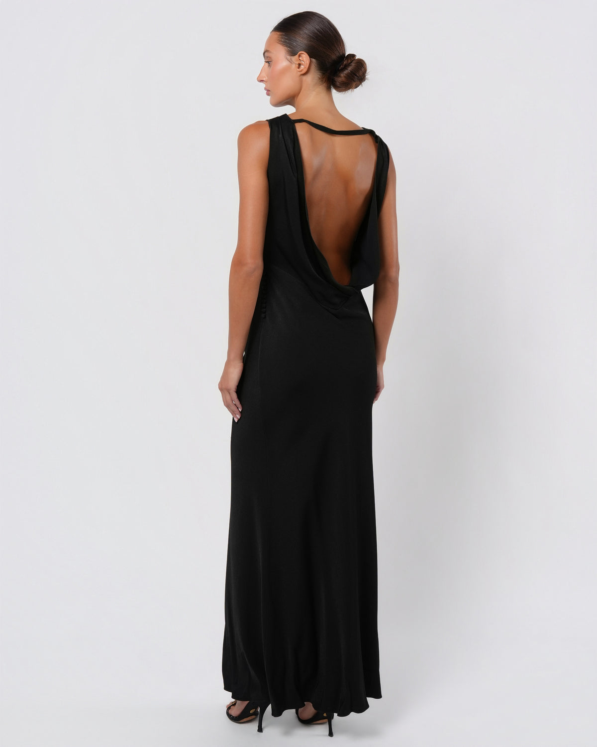 SS 2004 Brooch Embellished Gown