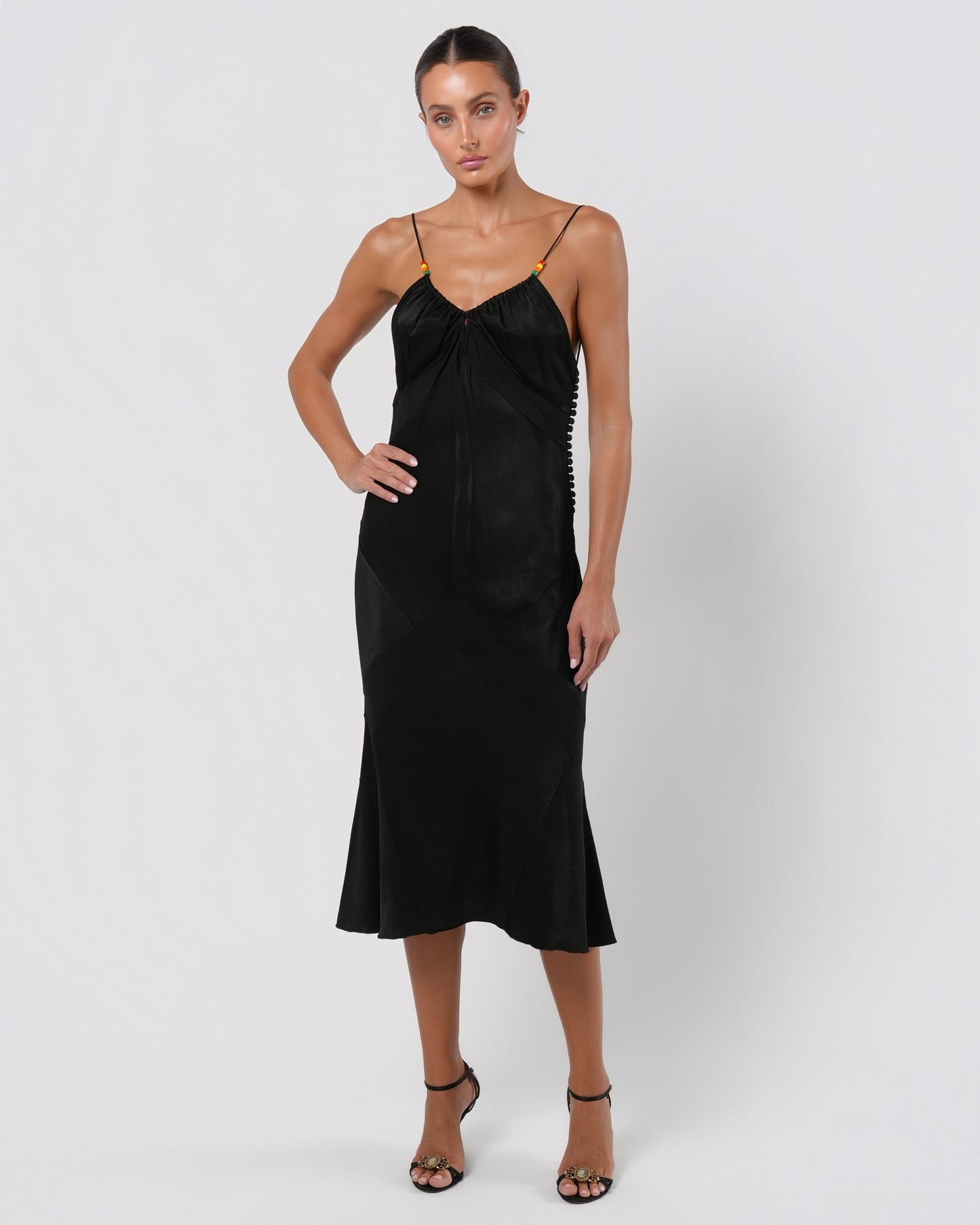 SS 2002 Bead Embellished Dress