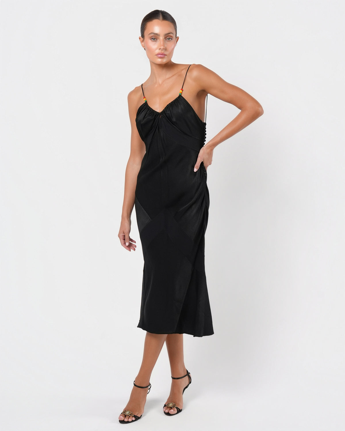 SS 2002 Bead Embellished Dress