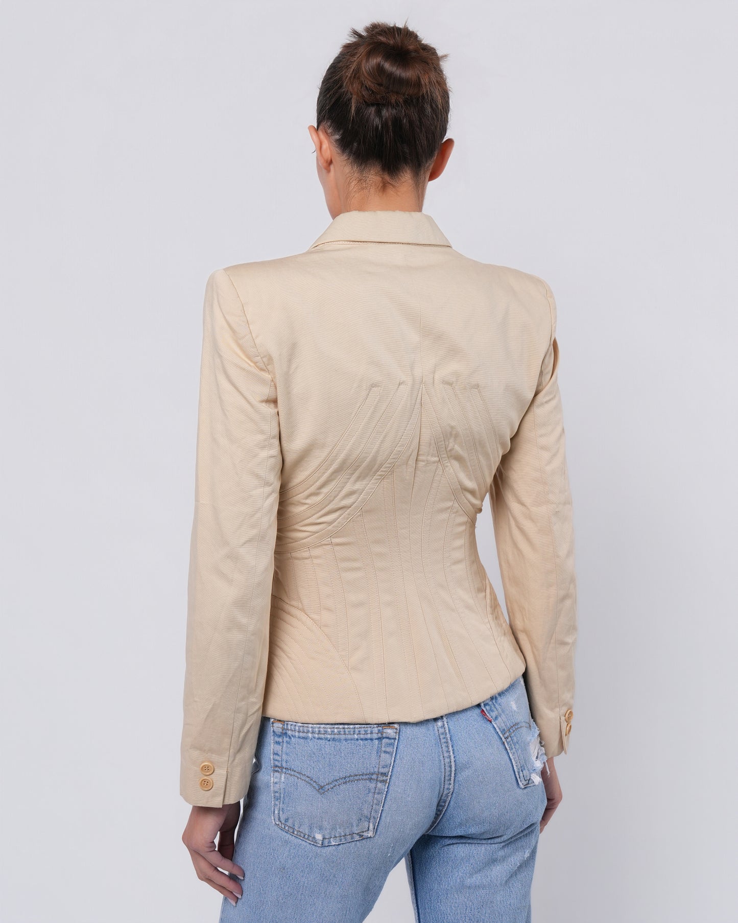SS 2002 "Dance Of The Twisted Bull" Corsetted Blazer