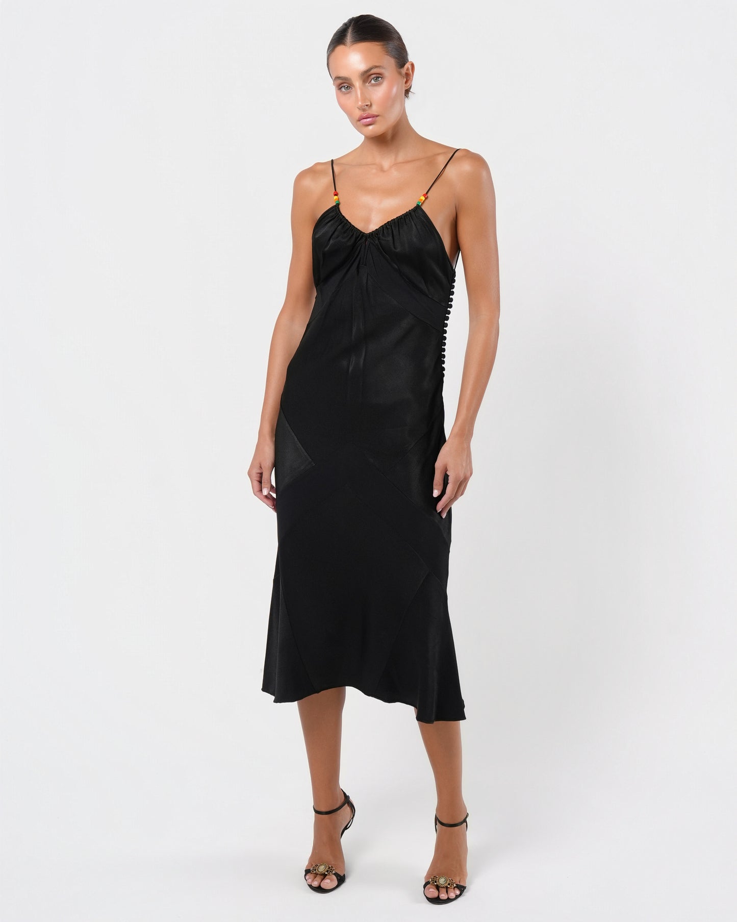 SS 2002 Bead Embellished Dress