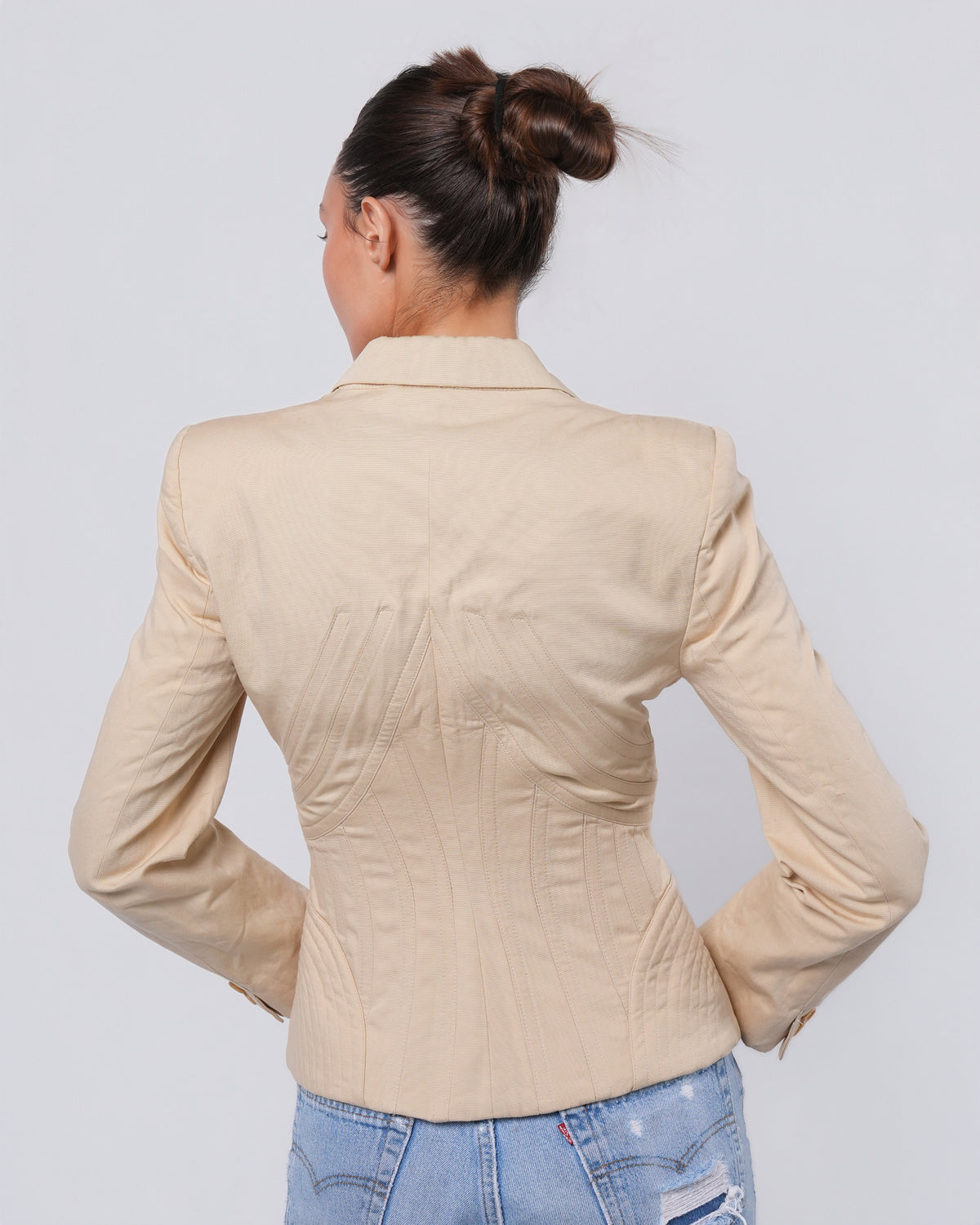 SS 2002 "Dance Of The Twisted Bull" Corsetted Blazer