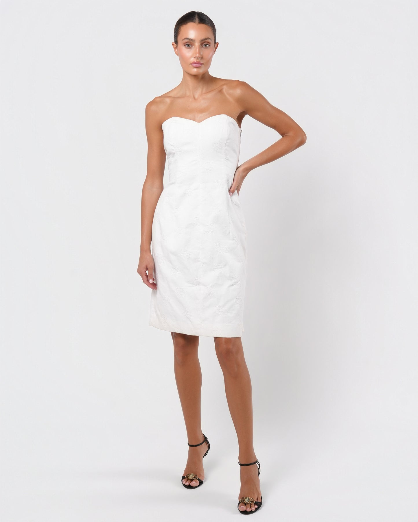 Bustle Detailed Dress