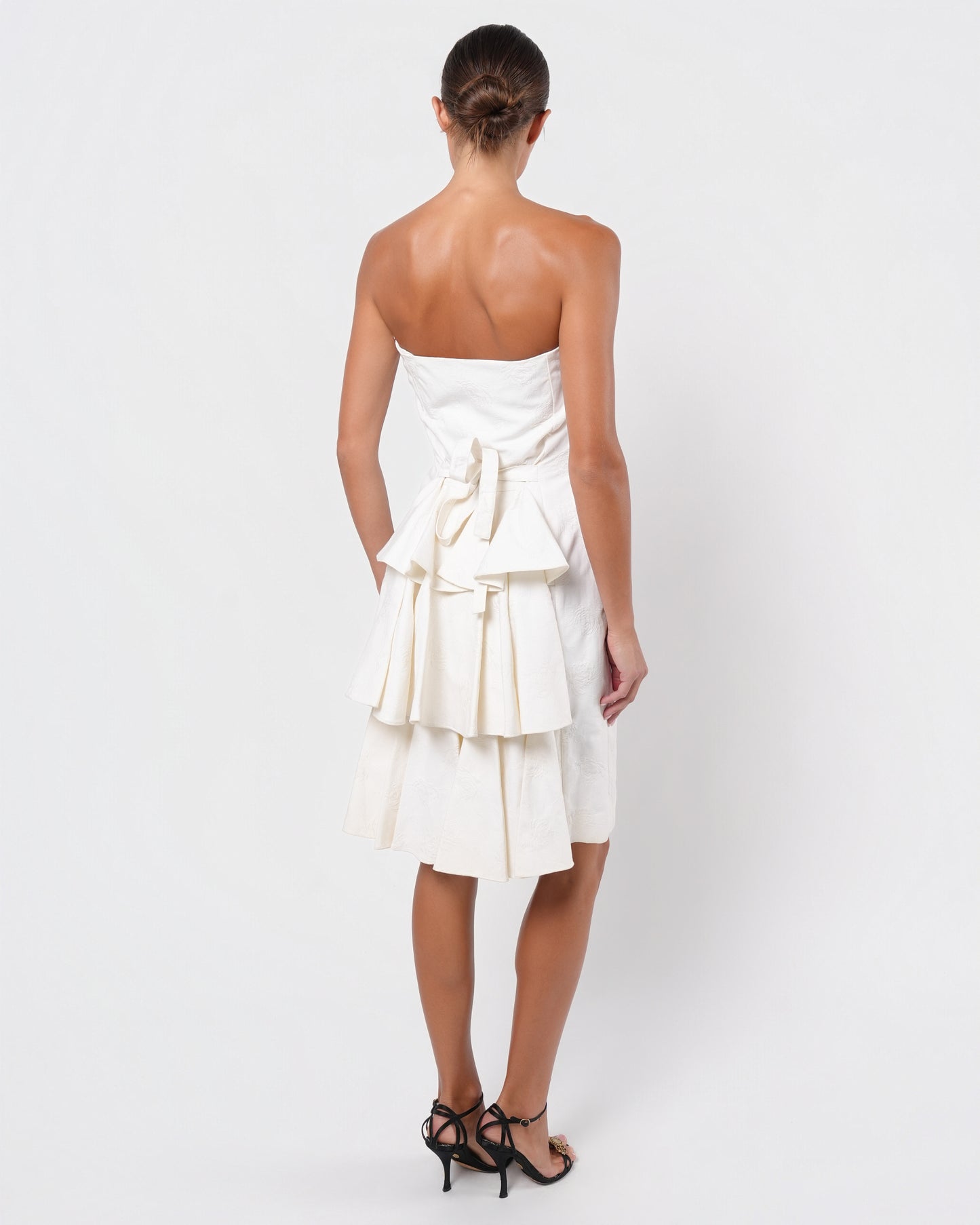 Bustle Detailed Dress
