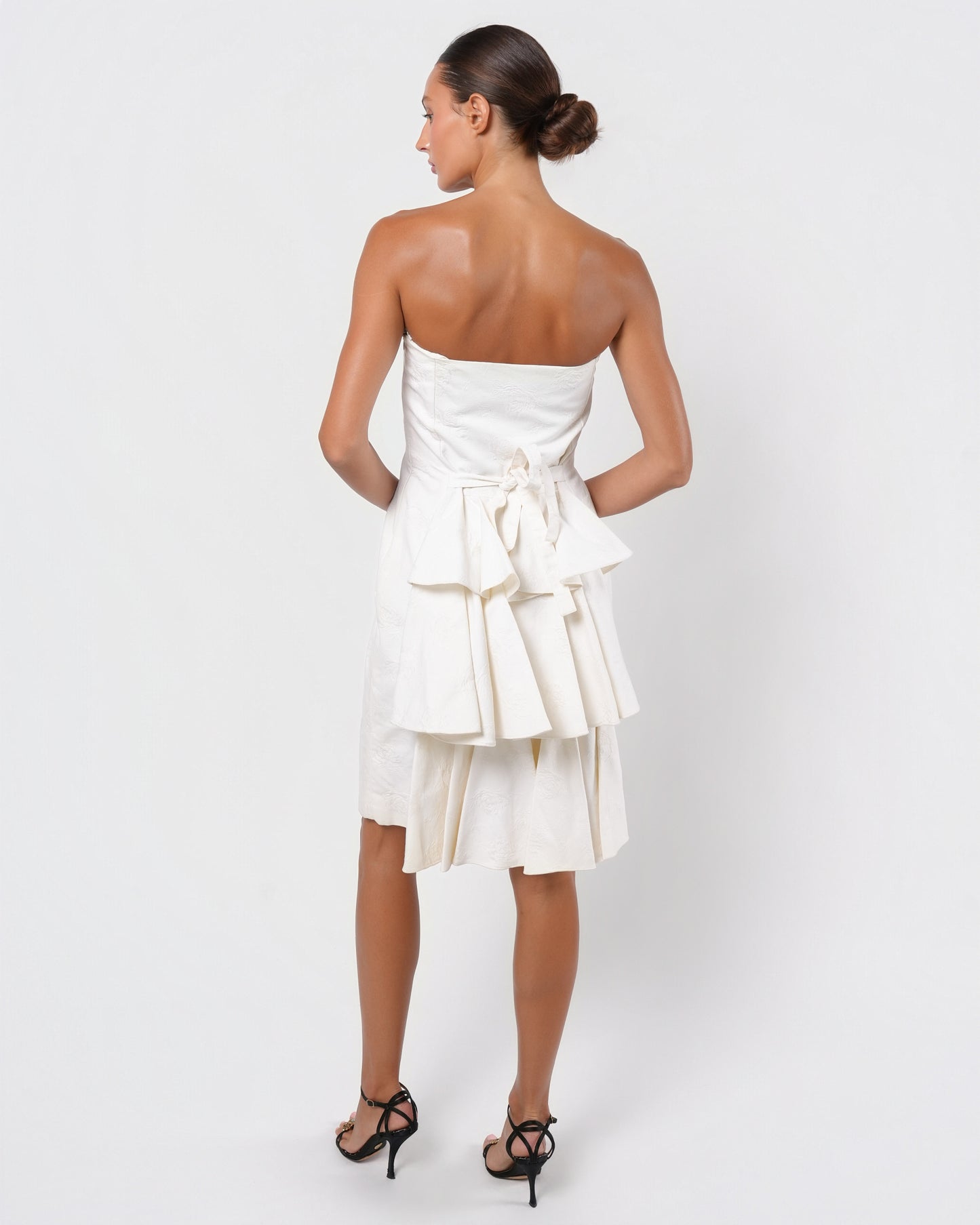 Bustle Detailed Dress
