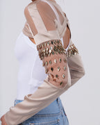 SS 2005 Swarovski Crystal Embellished Bolero