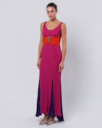 C. 2007 Embellished Silk Gown
