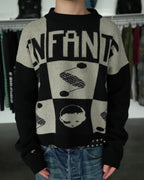 Logo Check Sweater
