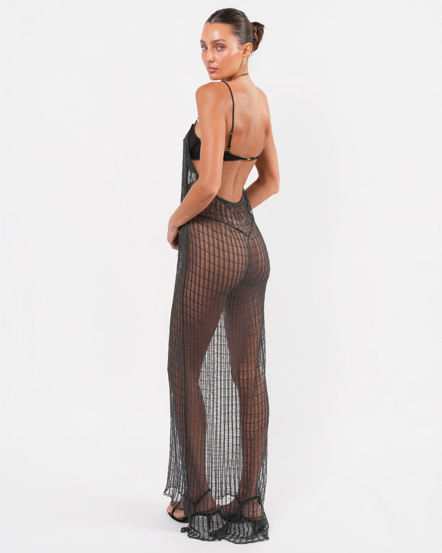 SS 1998 Net Halter Dress