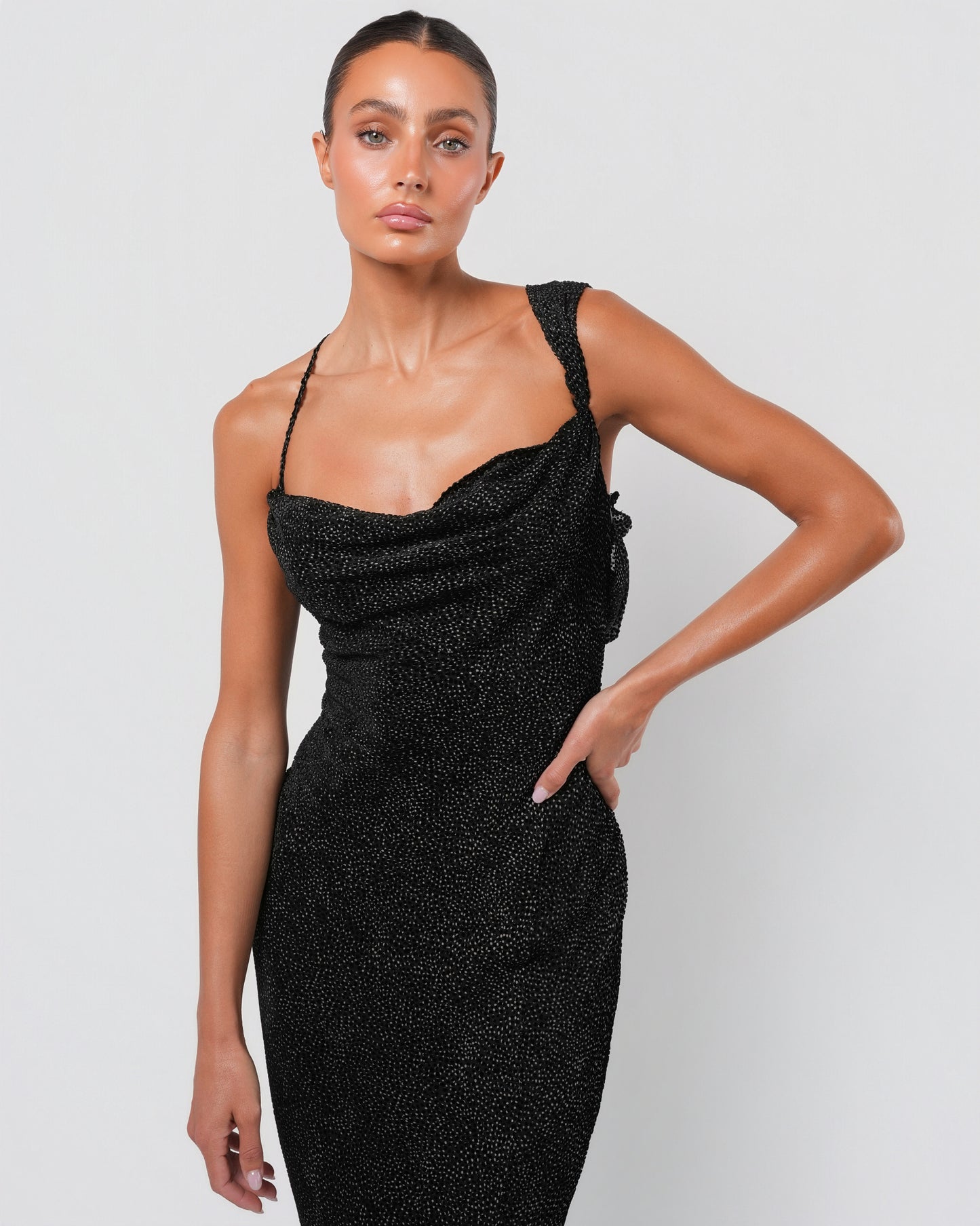 Early 2000s Velvet Devore Gown – Justin Reed