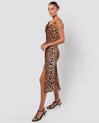 FW 2004 "Gambler" Leopard Print Dress