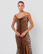FW 2004 "Gambler" Leopard Print Dress