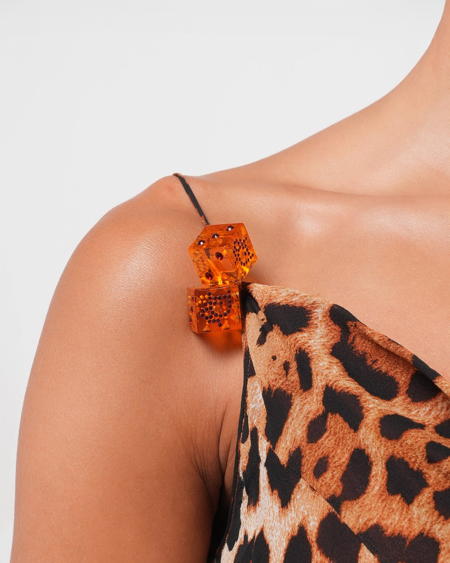 FW 2004 "Gambler" Leopard Print Dress