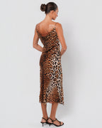 FW 2004 "Gambler" Leopard Print Dress
