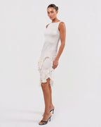 C. 2006 Ruffled Dress with Sequin Detail