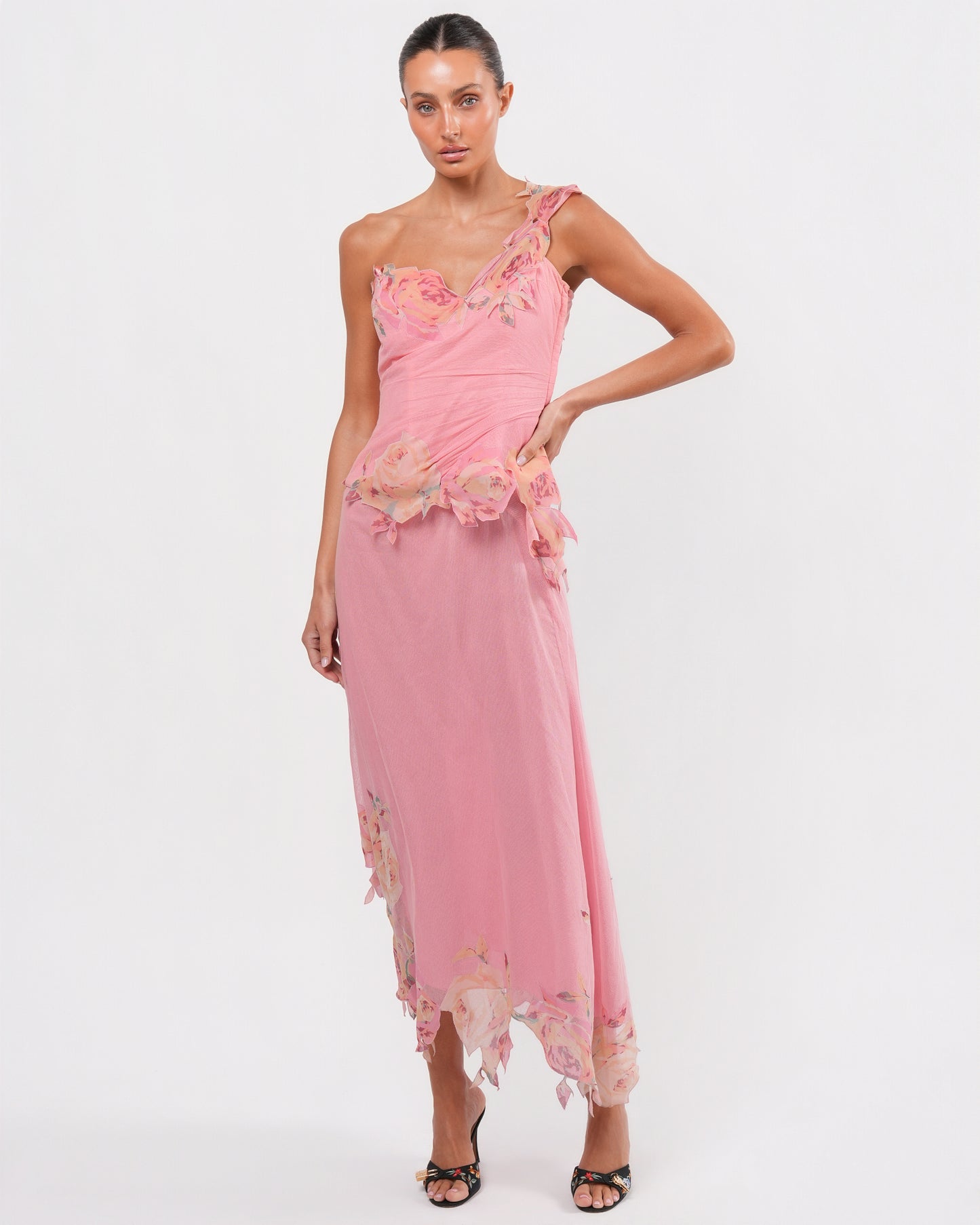 Pink Floral Set