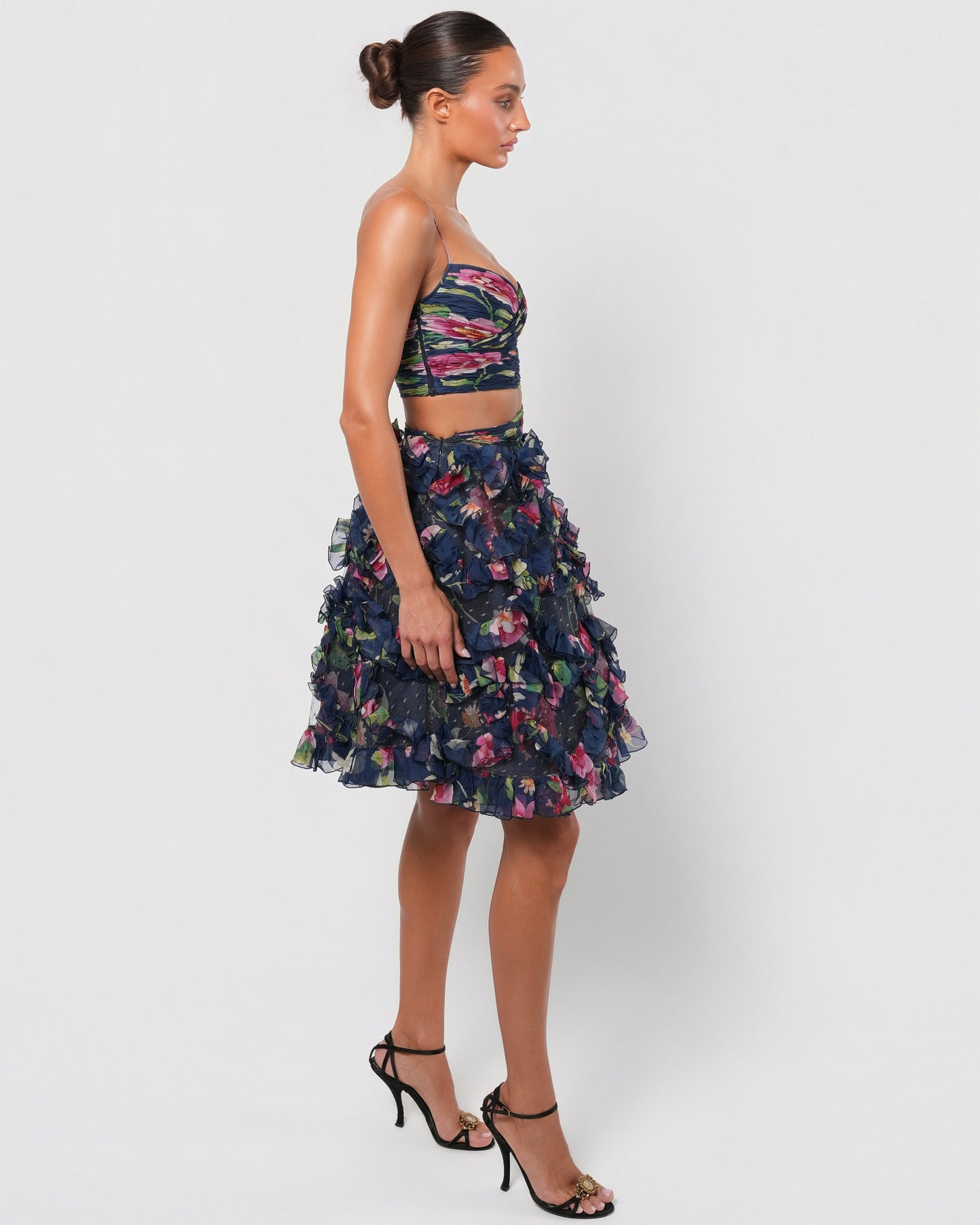 SS 2006 Ruffled Floral Dress