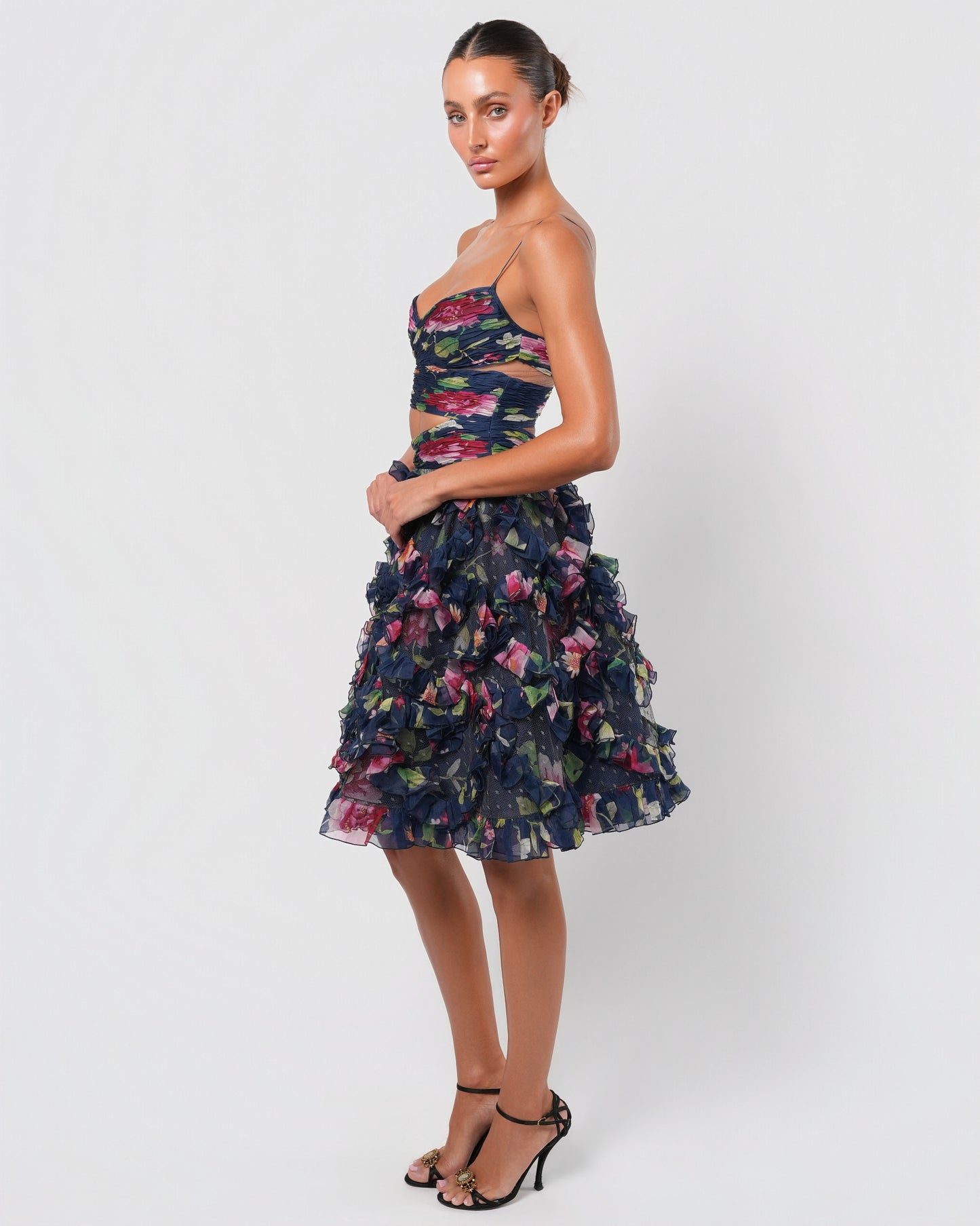 SS 2006 Ruffled Floral Dress
