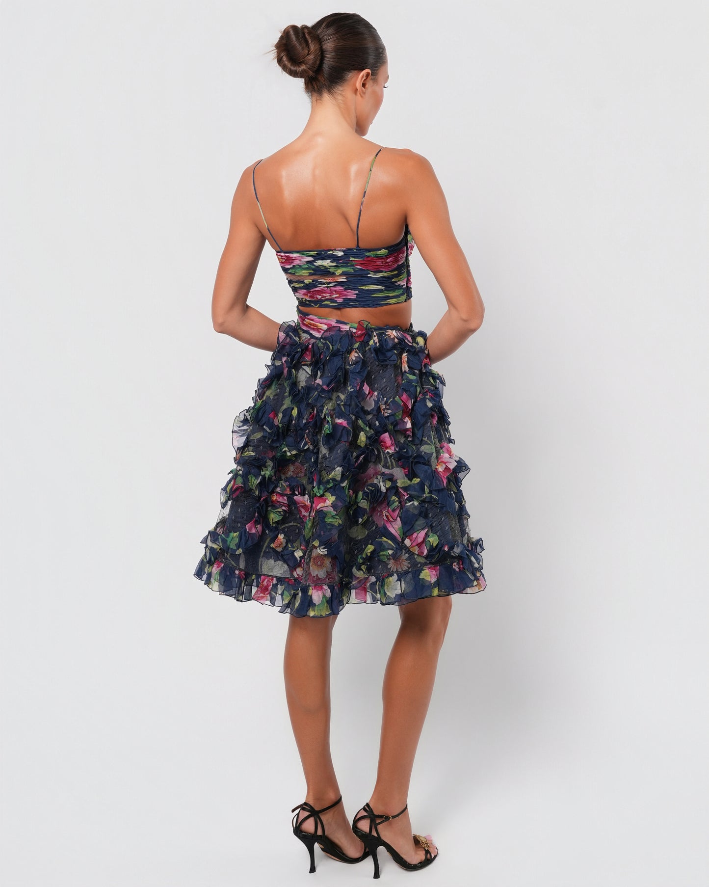 SS 2006 Ruffled Floral Dress