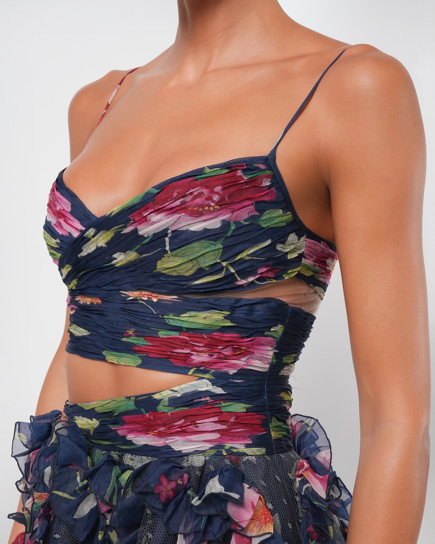 SS 2006 Ruffled Floral Dress