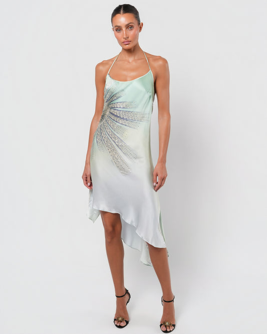 SS 2000 Swarovski Crystal Embellished Dress