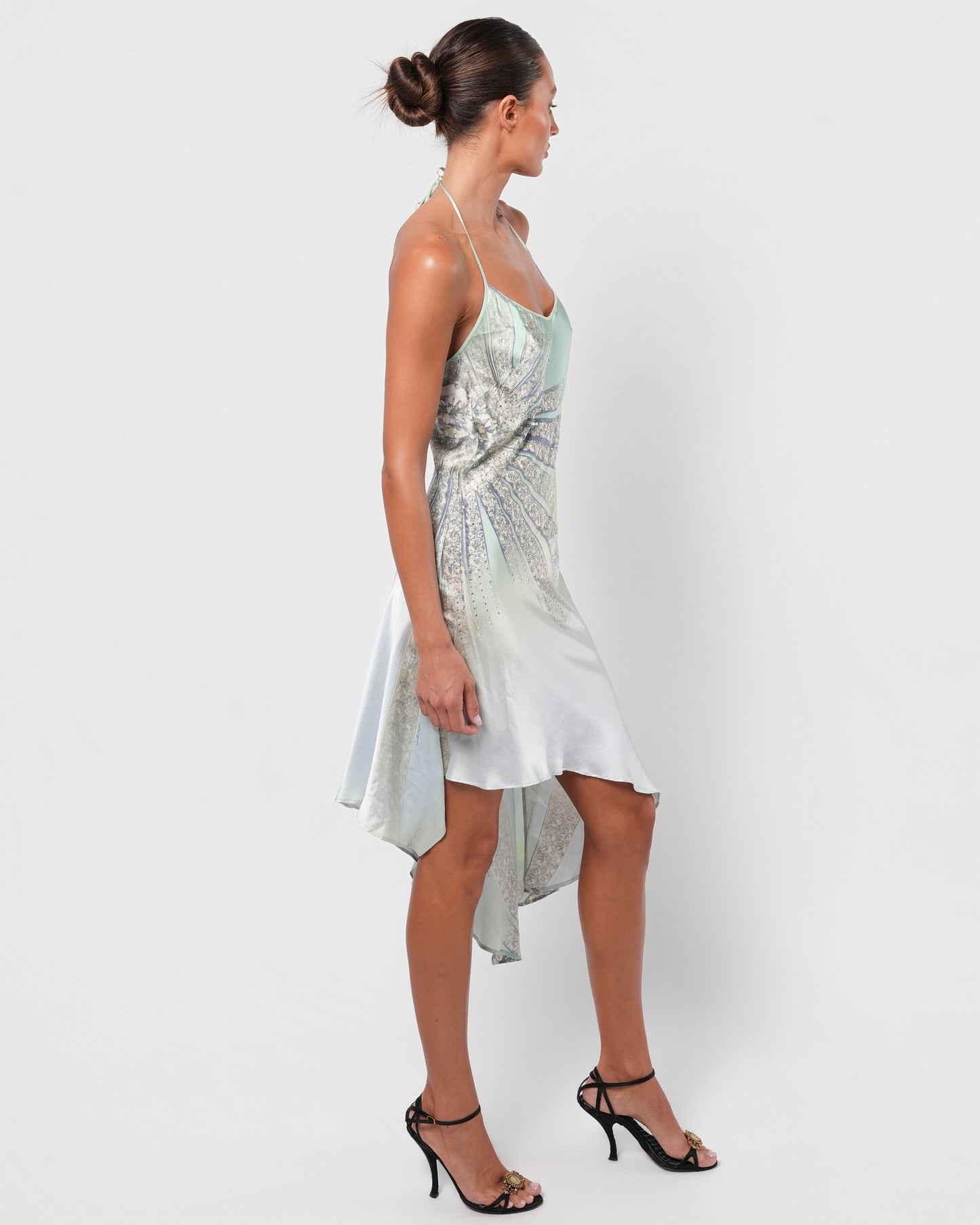 SS 2000 Swarovski Crystal Embellished Dress