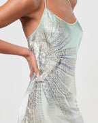 SS 2000 Swarovski Crystal Embellished Dress