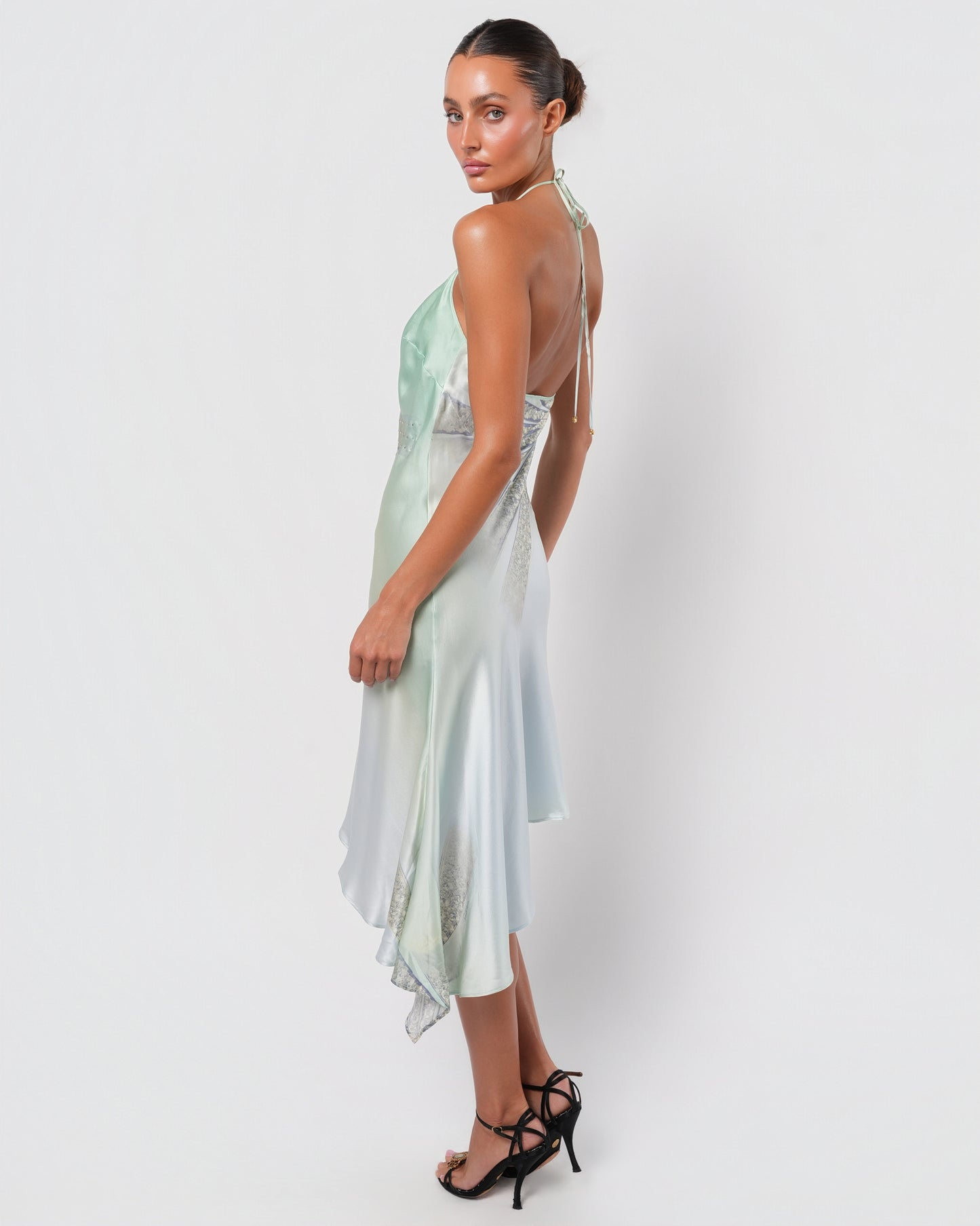 SS 2000 Swarovski Crystal Embellished Dress