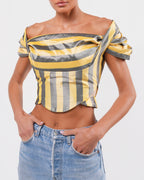 SS 1998 Striped "Tied To The Mast" Corset