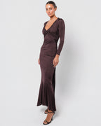 Backless Embellished Gown