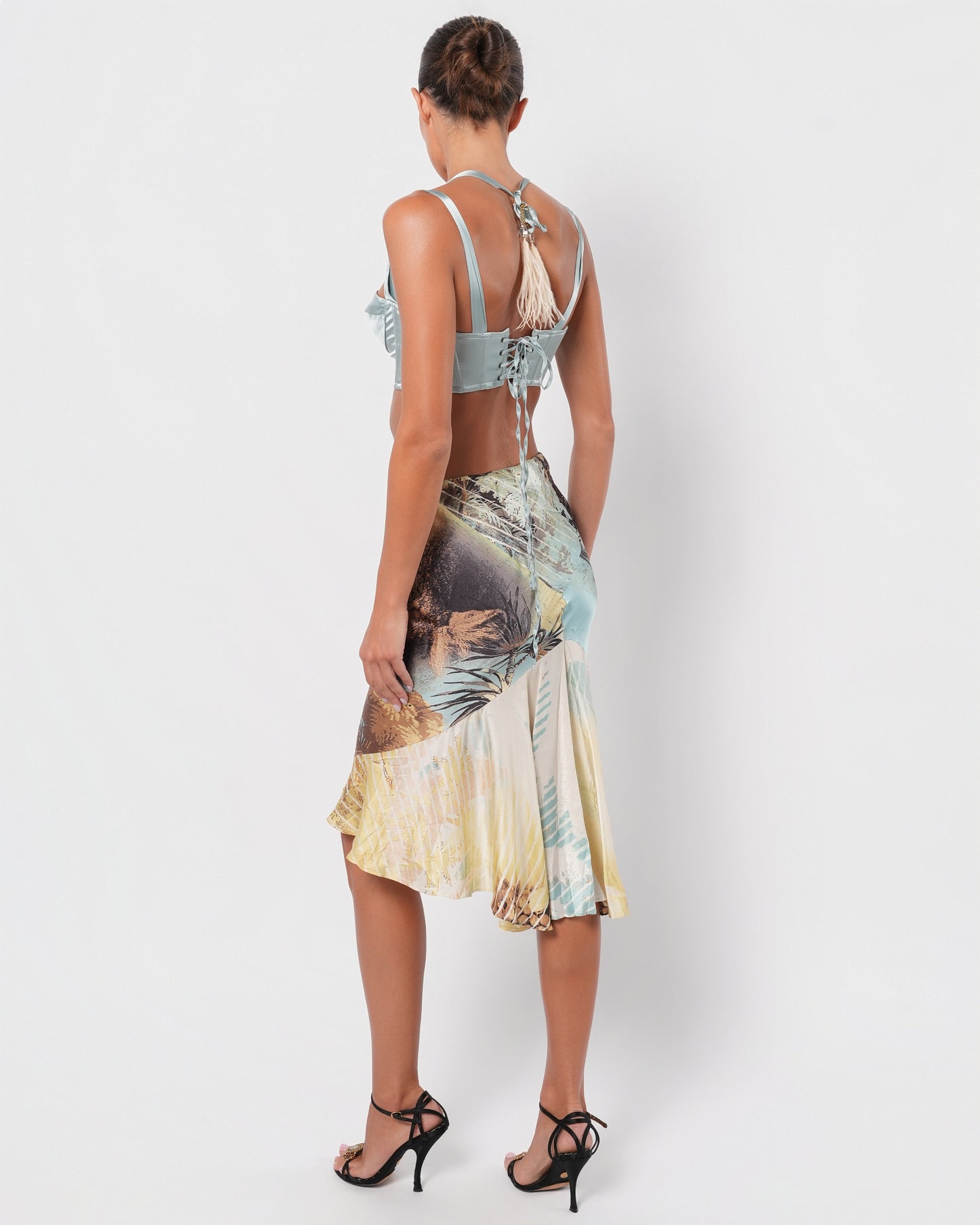 SS 2002 Lion Print Skirt