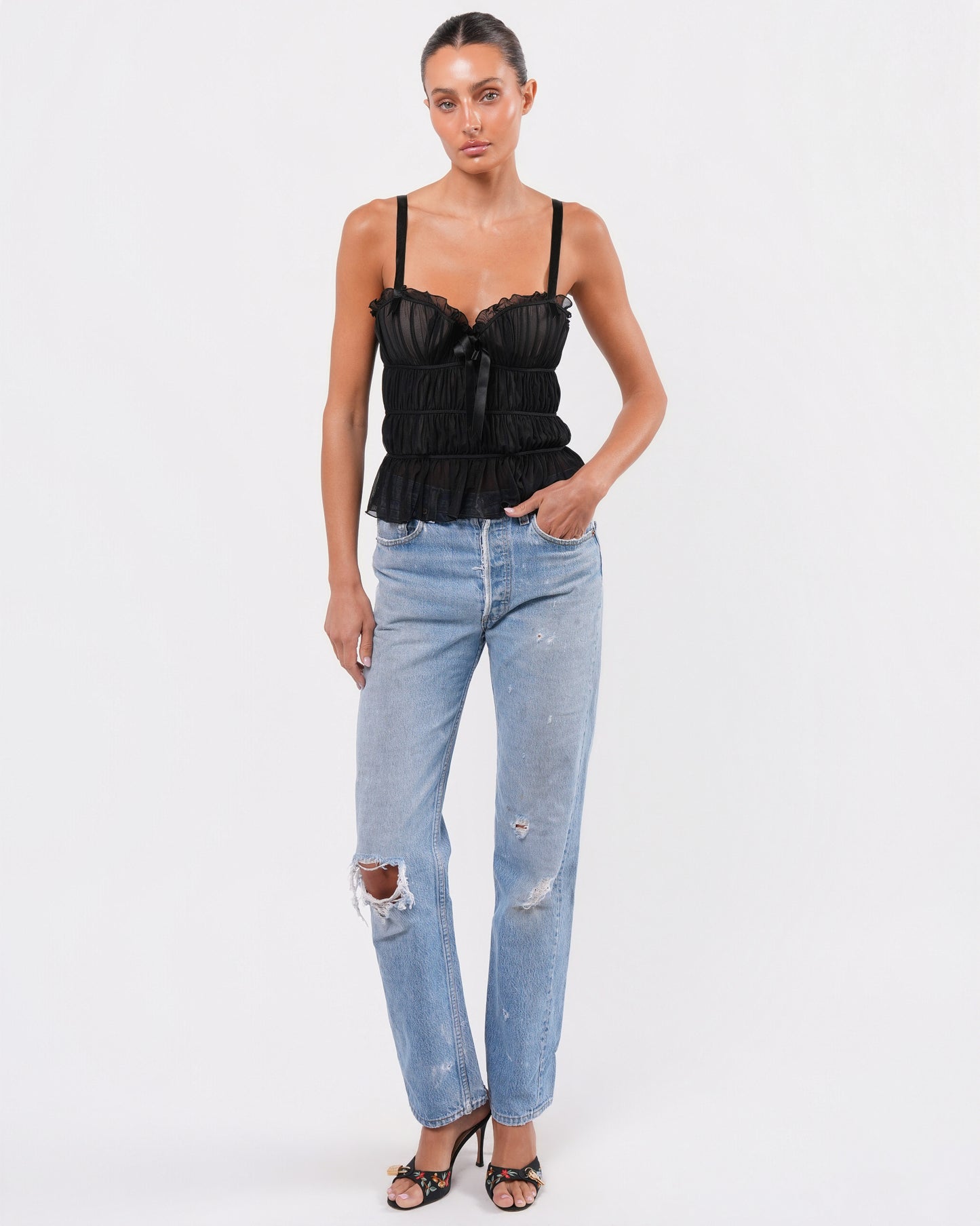 2006 Pleated Bustier