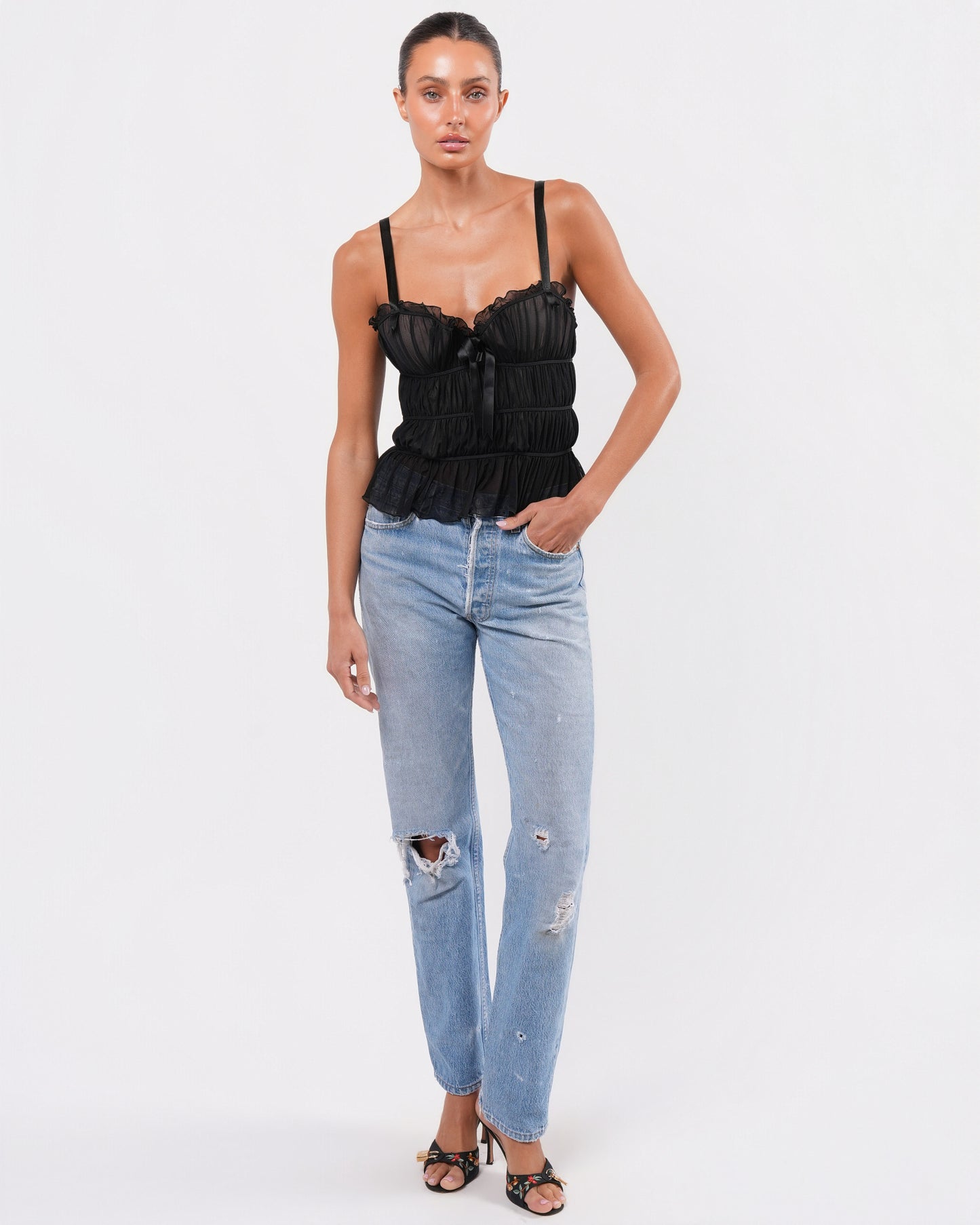 2006 Pleated Bustier
