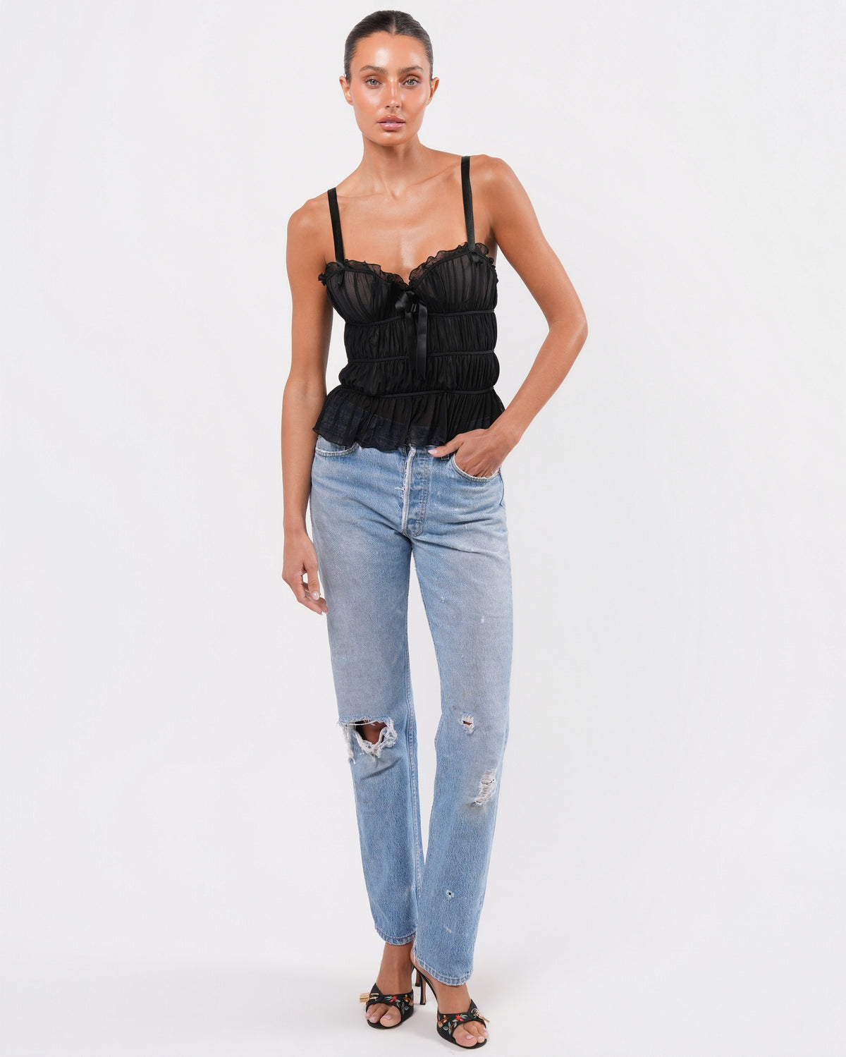 2006 Pleated Bustier