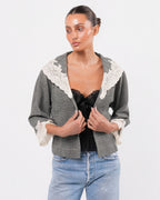 SS 1999 Lace Trim Jacket