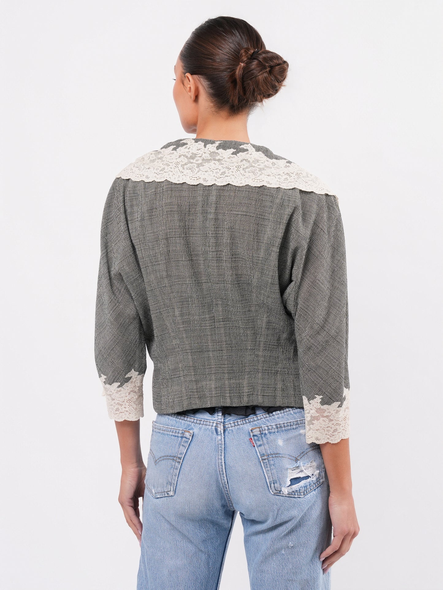 SS 1999 Lace Trim Jacket