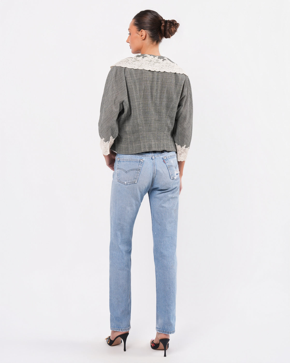 SS 1999 Lace Trim Jacket