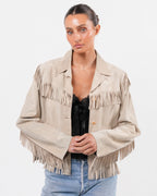 c. 2005 Suede Fringe Jacket