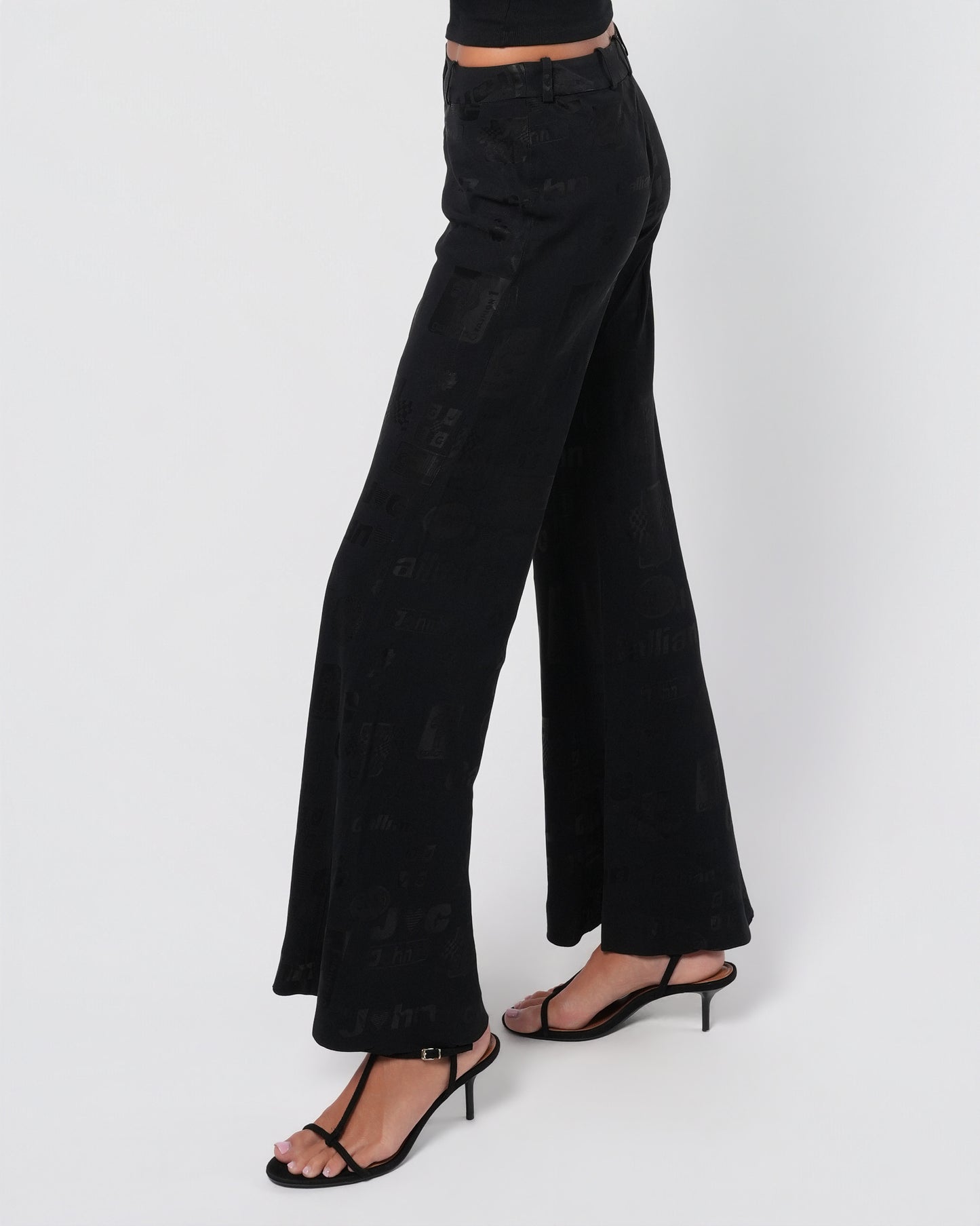 SS 2002 "Formula One" Print Pants