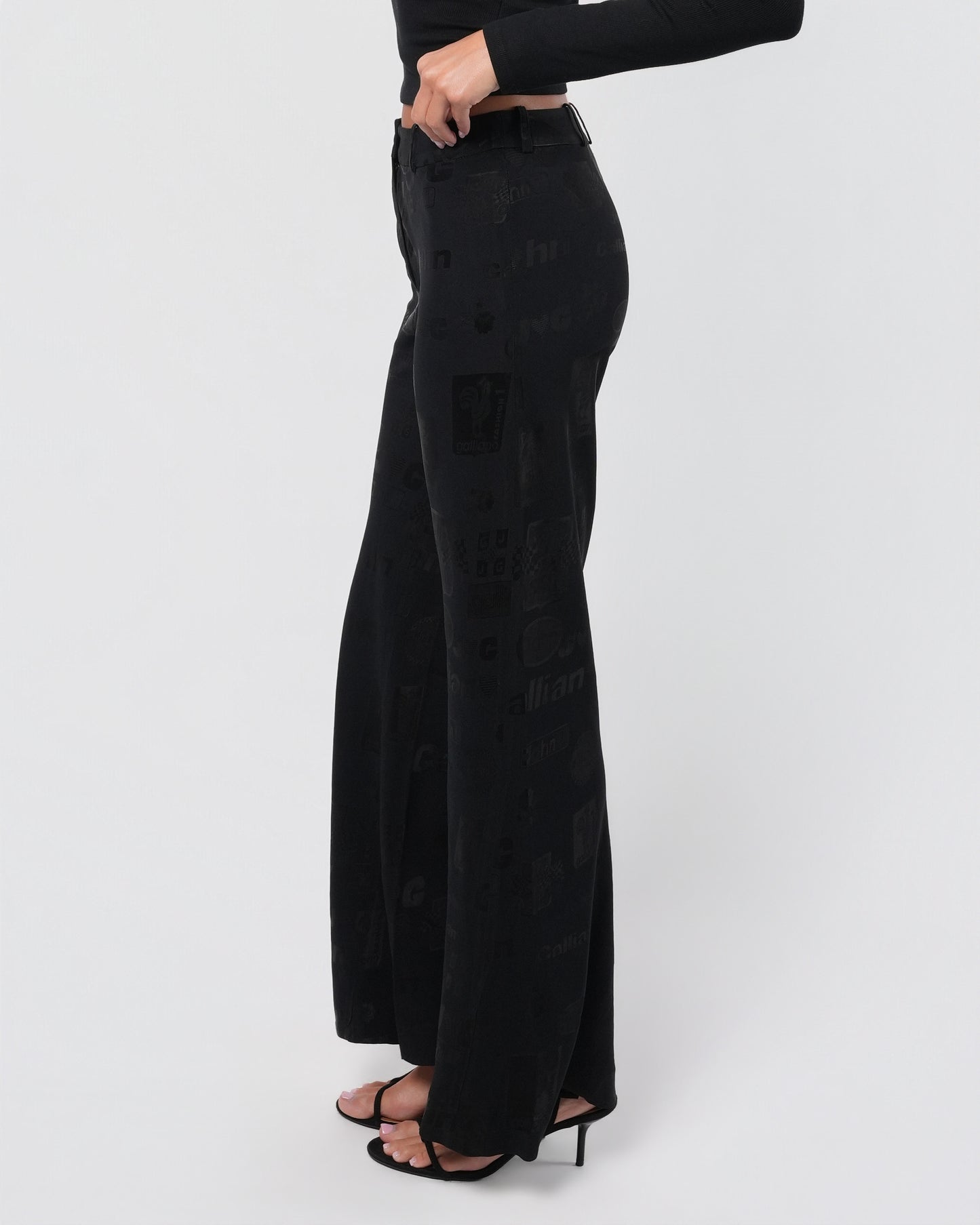 SS 2002 "Formula One" Print Pants