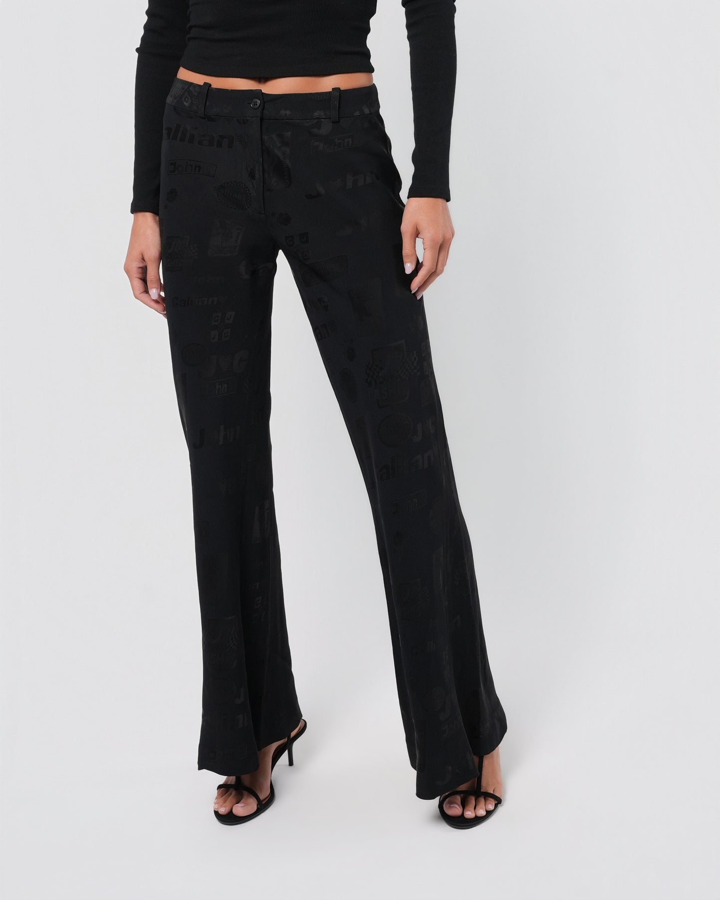 SS 2002 "Formula One" Print Pants