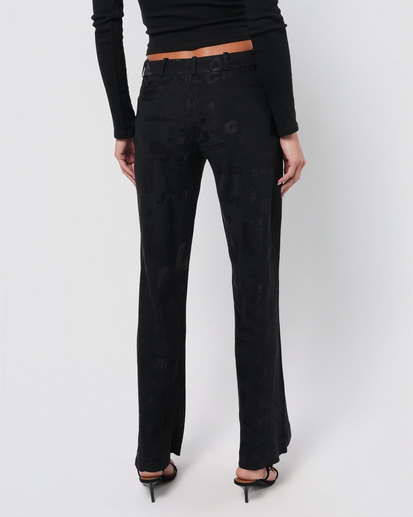 SS 2002 "Formula One" Print Pants