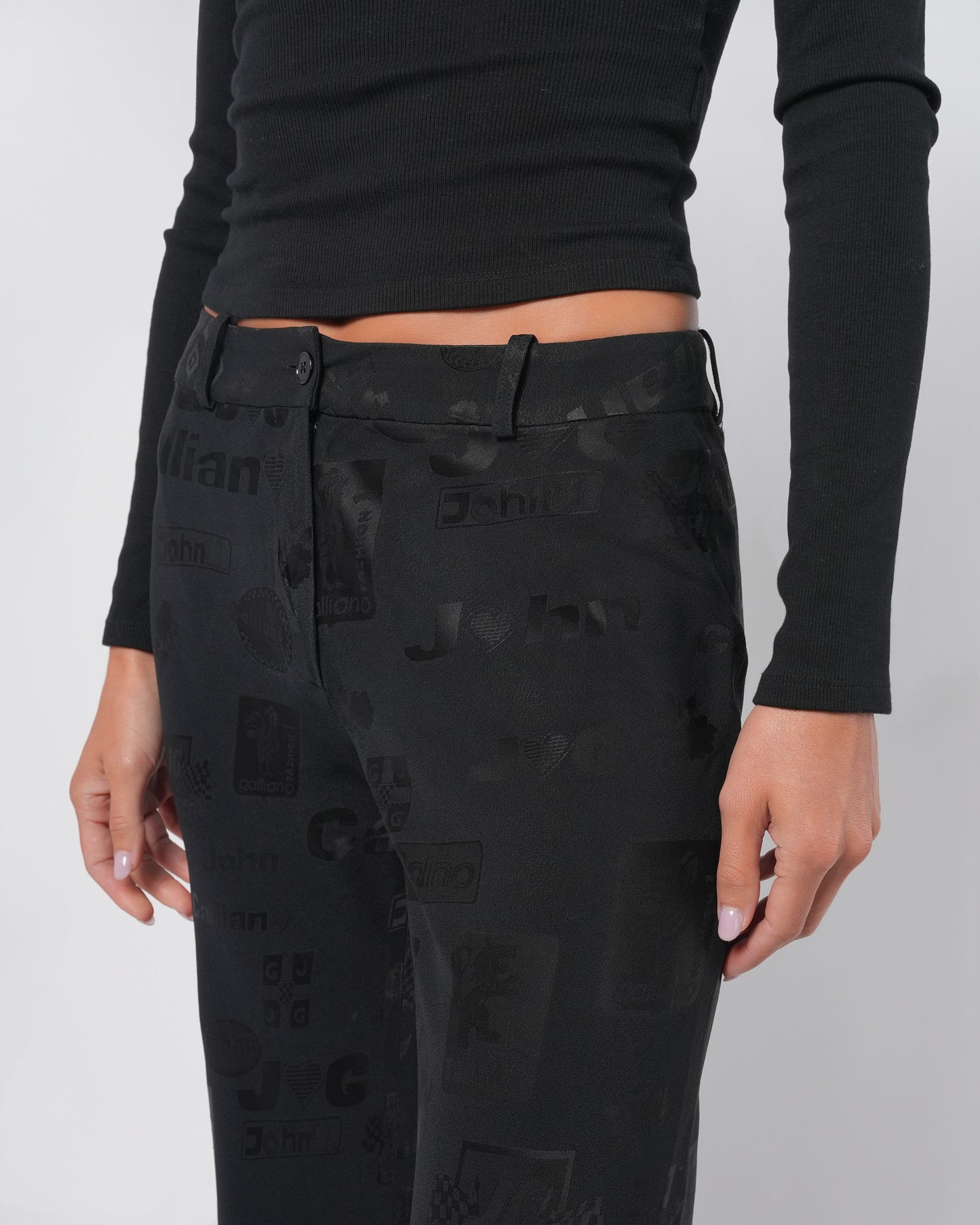 SS 2002 "Formula One" Print Pants
